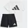 Essentials Tee White Black 3-6 Monate