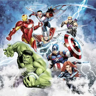 KOMAR "Marvel Avengers Mighty Team", bunt,