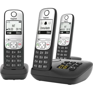 Gigaset A690A Trio schwarz