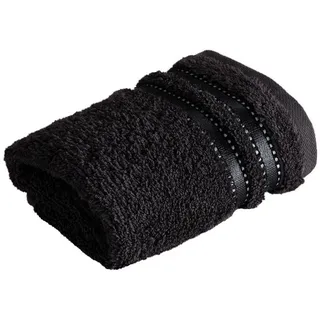 Vossen Seiftuch , Schwarz , Textil , Uni , 30x30 cm , ISO 9001, Fkt, Made in Austria, Oeko-Tex® Standard 100 , angenehm weich, hochwertige Qualität , Heimtextilien, Badtextilien, Gästehandtücher