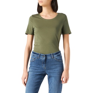 s.Oliver Damen 120.11.899.12.130.2060837 T-Shirt, 7928 Olive, 42