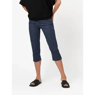 TONI Caprijeans »Perfect Shape Capri« mit Shaping Effekt aus sommerlichem Denim, blau