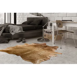 ABC Tappeti Teppich Leather Cow Hide braun 170 x 240 cm