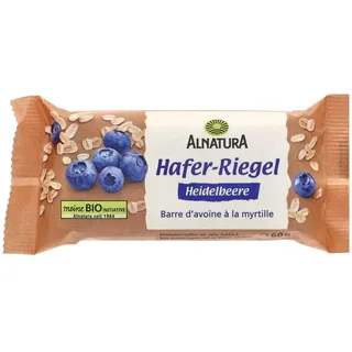 Alnatura Hafer-Riegel, Heidelbeere, 60 g