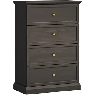 ax living Sideboard 75,5 x 110 x 0 cm schwarz
