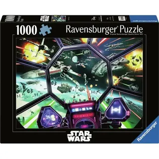 RAVENSBURGER Puzzle Star Wars: TIE Fighter Kokpit 1000 dílků