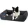 Hundekissen ZARA 100 x 85 cm grau