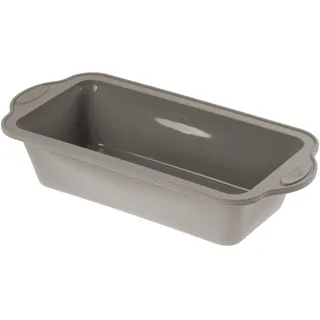 Gerlach Smart Kastenform Backform Silikon Kuchenform Silikonform 24 cm, Grau (Gris Chiné 14)