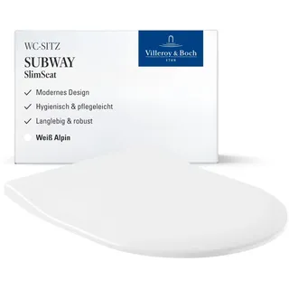Villeroy & Boch Subway SlimSeat Weiß