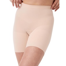 SPANX Shapewear für Damen Tummy Control Power Short (Regular und Übergröße), Soft Nude, S