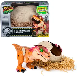 Spin Master Spielfigur »Primal Hatch - Interaktiver T-Rex im Ei« mit Licht und Sound, bunt