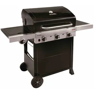 Char-Broil Performance 330B - 3 Brenner Gasgrill mit Seitenbrenner, Schwarz