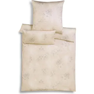 Estella Gregorio 1/1 Bettwäschen Garnitur - Größe: 155/220, 6174004-180 - Beige