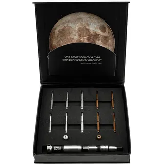 14 Teiliger Schraubendreher-Set Space Rocket mit magnetischer Verlängerung+Magnetmatte