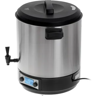Adler AD 4496 Elektrischer Pasteurisierungstopf 28 l Silber/Schwarz