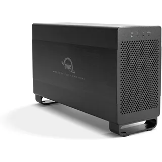 OWC Mercury Elite Pro Dual (0 TB) Dual-Bay Performance RAID Storage Enclosure with Thunderbolt 2 and USB 3.2 (5Gb/s)