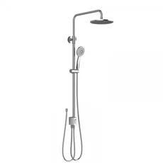 HSK Shower-Set Modell AquaSwitch RS 200 Universal, 1001700, Ausführung: mit Kopfbrause rund, super-flach, Ø300 mm, Höhe 2 mm