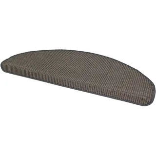 DEKOWE Stufenmatte »Mara S2«, halbrund, 5 mm Höhe, 100% Sisal, große Farbauswahl, selbstklebend, auch als Set 15 Stück