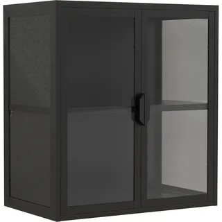 VCM Wandvitrine Hängevitrine Glas Flokas S