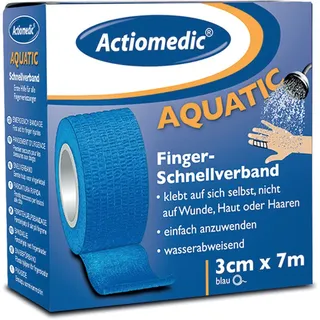 Actiomedic AQUATIC Schnellverband - blau