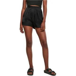 Urban Classics Viscose Satin Resort Kurze Hose - Black - XL