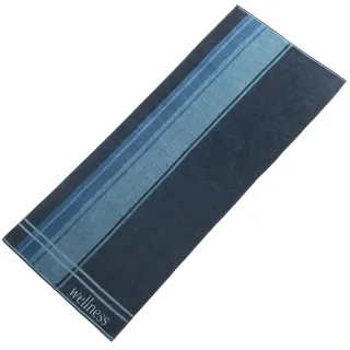 CELINATEX Saunatuch 80 x 200 cm dunkel blau