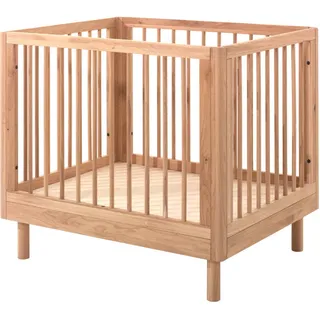 Vipack Laufgitter , Eichefarben , Holz , Eiche , massiv , 99x88x79 cm , höhenverstellbar , Babymöbel & Kindermöbel, Babyzimmer, Laufgitter