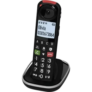 Swissvoice Xtra Zusätzliches Mobilteil Wahlwiederholung Beleuchtetes Display Schwarz