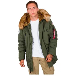Alpha Industries Polar Jacke - Dark Green - XL