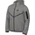 Windrunner Hoodie Dk Grey Heather/Black XS