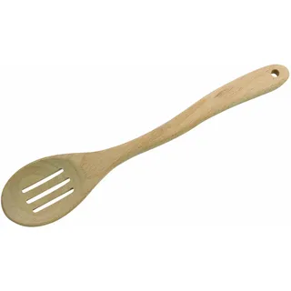 FACKELMANN 30910 Schlitzlöffel Buche, Holz, braun