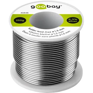goobay Bleifrei 1.5mm für Kabel ø 1,5 mm, 250 g
