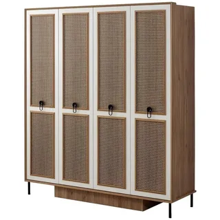 JV moebel Kleiderschrank 56 x 210 x 56 cm Braun