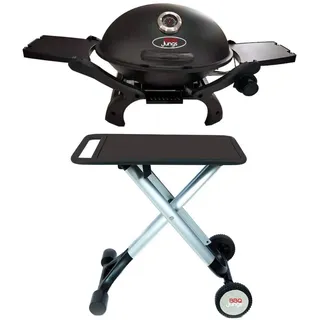 BBQJungs Gasgrill & klapp Grillwagen BBQ Tischgrill Camping Garten Balkon grill