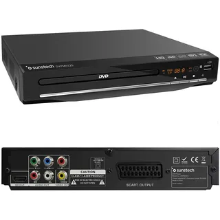 Sunstech Dvpmh225 Hdmi&usb Dvd-player - Black