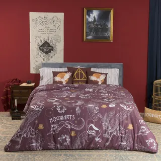 Belum Creatures Bettbezug | Bettbezug Modell Creatures | Bettbezug mit Knöpfen | Bettbezug 100% Baumwolle | hochwertiger Bettbezug | Bettbezug (Bett 120 cm (200 x 200 cm)