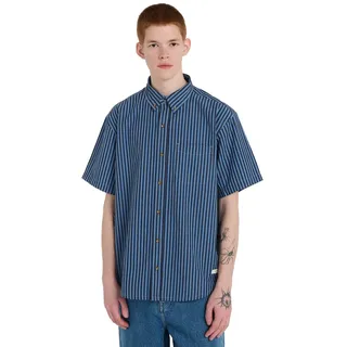 Element Regular Fit Kurzarmhemd - riviera, / Off Black - L,