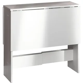 Modern Loft Klapptisch Trick A1, Weiß