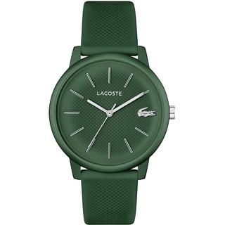 Lacoste Analog Quarzuhr für Herren mit Grünes Silikonarmband - 2011238