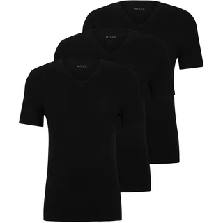 Boss Herren T-Shirt VN 3P Co T-Shirt, New - Black,L