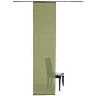 Flächenvorhang , Smaragdgrün , Textil , Küche , 60x245 cm , Oeko-Tex® Standard 100 , Heimtextilien, Vorhänge, Flächenvorhänge