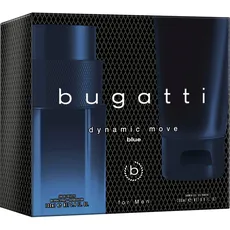 bugatti Eau de Toilette »BUGATTI Dynamic Move Blue for him GP EdT 100ml + 200 ml SG«, (2 tlg.), blau