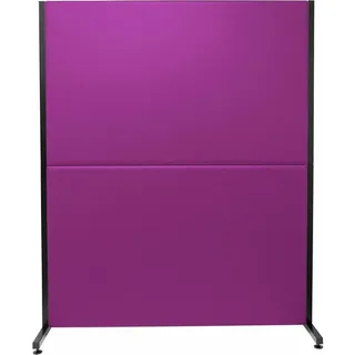 Leinwand Valdeganga Similpiel Flieder - Lila, Schwarz