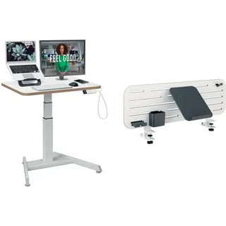 Leitz Schreibtisch grau / Weiß