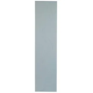 Homing Daike Schiebegardine Klettband 60 x 245 cm Transparent/Weiß 1 Stk.