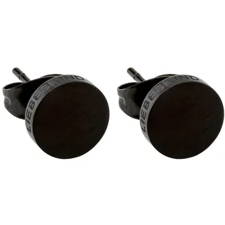 Liebeskind Berlin Ohrstecker LJ-0067-E-07 schwarz Edelstahl 7 mm