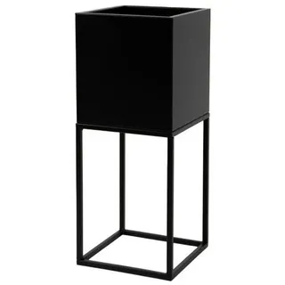 None Blumenständer 19 x 47 x 19 cm Schwarz