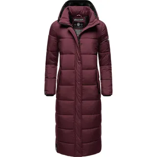 Steppmantel NAVAHOO "Steppmantel Isalie", Damen, Gr. XXL, rot (wine), Obermaterial: 100% Polyester PES.  Obermaterial: Futter: 100% Polyester PES. 100% Polyester PES., Mäntel Steppmantel