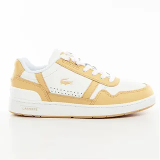 Lacoste T-Shirt Modell T CLIP für Sport, mit einem Design speziell für Sportbekleidung - Beige