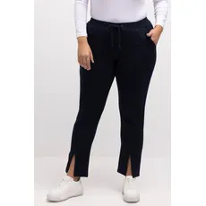 Große Größen Sweathose, Damen, blau, Größe: 42/44, Baumwolle/Polyester, Ulla Popken